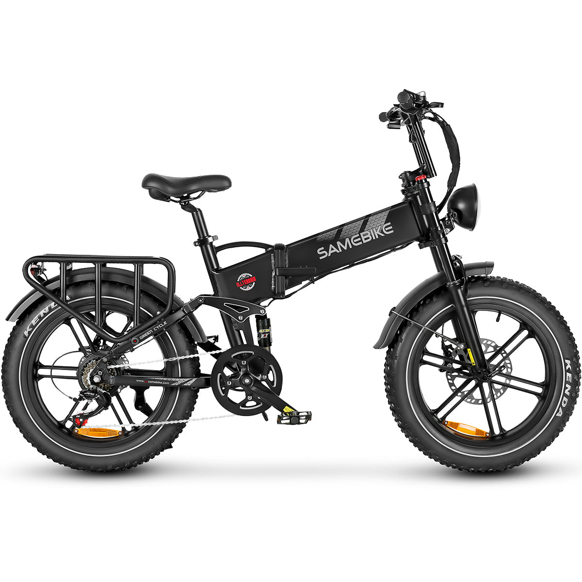 SAMEBIKE RS-A02 1200W Motor 48V 17Ah Battery 45KM/H Max Speed Folding Off Road Ebike - PicarlyRide