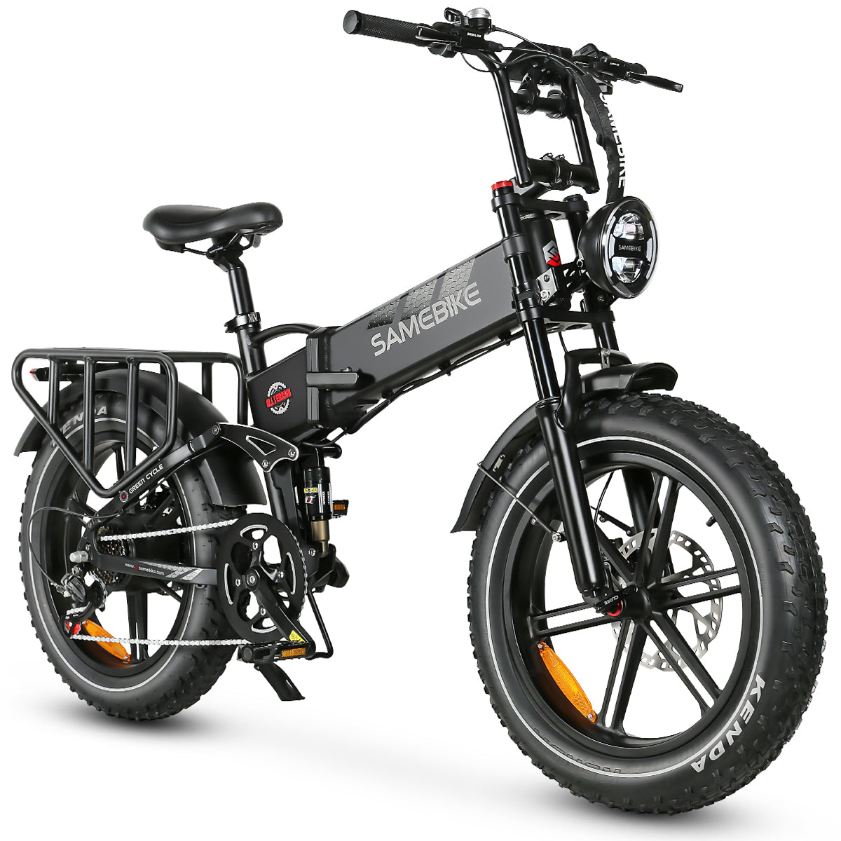 SAMEBIKE RS-A02 1200W Motor 48V 17Ah Battery 45KM/H Max Speed Folding Off Road Ebike - PicarlyRide