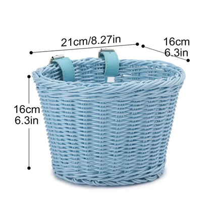 E-bike handlebar basket