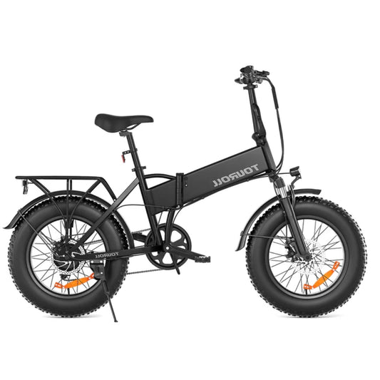Touroll S1 750W Fat Tire Electric Bike 100 KM Range 48V Battery 25 KM/H Top Speed