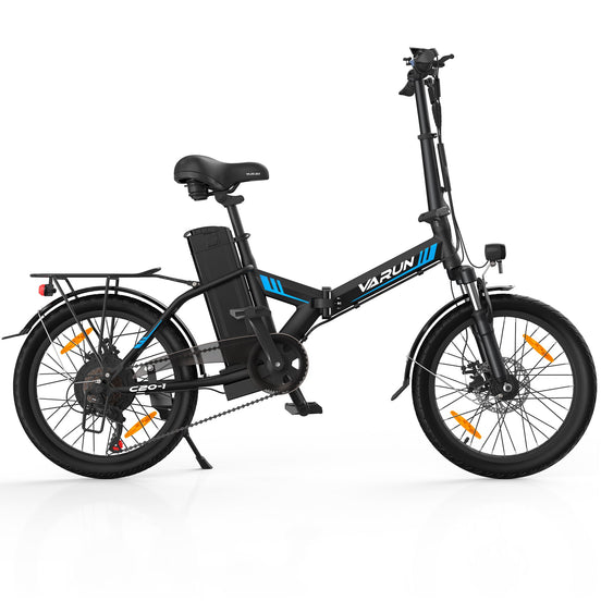 VARUN C20-1 500W Motor Electric Bike 50-60 Mile Range 48V 7.8Ah Battery 25MPH Speed