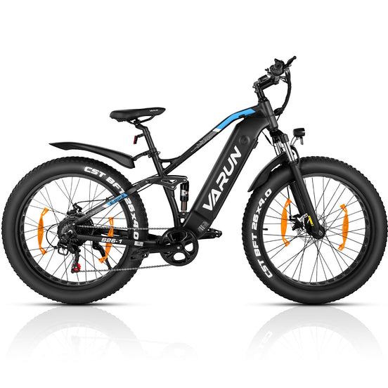 VARUN S26-1 750W Motor Electric Bike 60-100KM Range 48V 16Ah Battery 25KM/H Speed