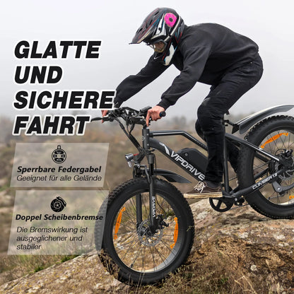 VIPDRIVE-CLIMBER-1.2-electric-bike-with-500W-motor-and-26-inch-tires