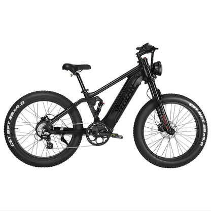 Vitilan-T7-full-suspension-mountain-ebike-with-750W-motor