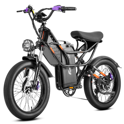 EAHORA  Cupid 1000W Long Range E-Bike 85–100 Miles 48V 30Ah 1,440Wh Battery