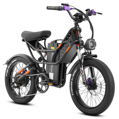 EAHORA  Cupid 1000W Long Range E-Bike 85–100 Miles 48V 30Ah 1,440Wh Battery