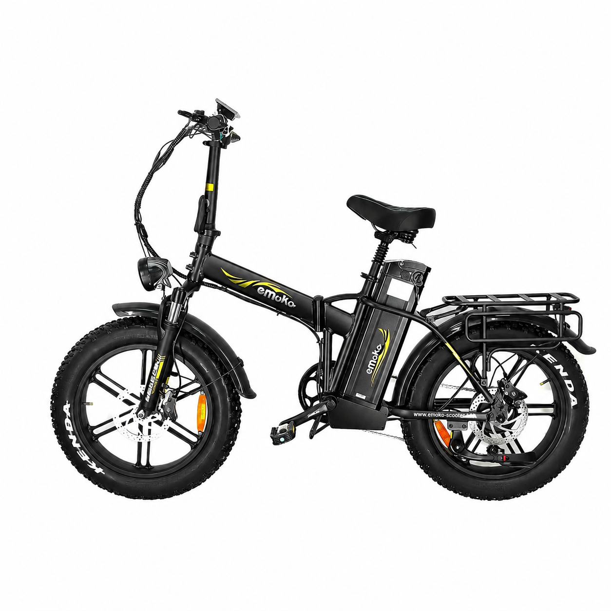 Bici elettrica EMOKO C94 a lunga autonomia fino a 200 km per lavoro e consegne