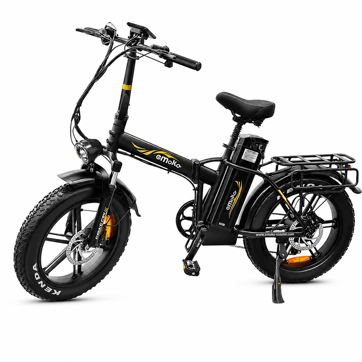 EMOKO C94 bici elettrica cargo 750W con sospensione doppia e velocità fino a 50 km/h