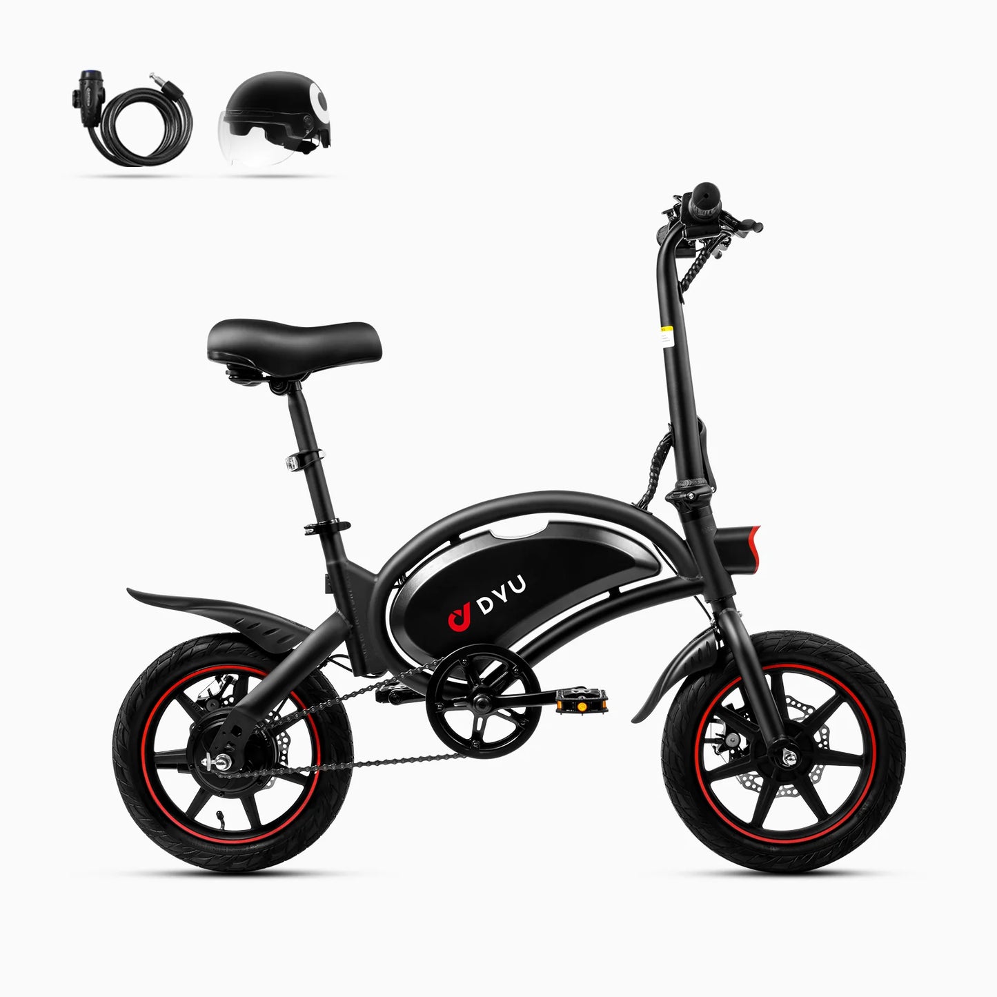 DYU D3F 14 Inch Mini Folding Electric Bike