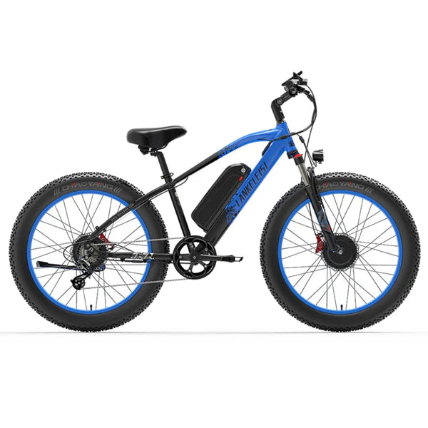 LANKELEISI MG740PLUS 2000W Dual Motor Off-Road Electric Bike 70-150KM Range 48V 20Ah Samsung Battery