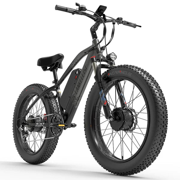 LANKELEISI MG740PLUS 2000W Dual Motor Off-Road Electric Bike 70-150KM Range 48V 20Ah Samsung Battery