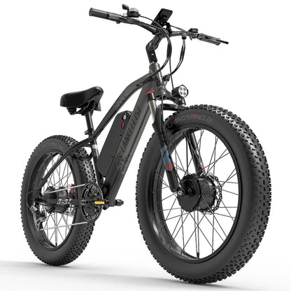 LANKELEISI MG740PLUS 2000W Dual Motor Off-Road Electric Bike 70-150KM Range 48V 20Ah Samsung Battery