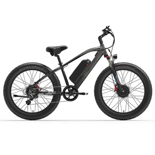 LANKELEISI MG740PLUS 2000W Dual Motor Off-Road Electric Bike 70-150KM Range 48V 20Ah Samsung Battery