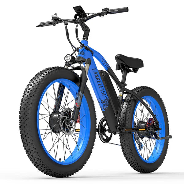 LANKELEISI MG740PLUS 2000W Dual Motor Off-Road Electric Bike 70-150KM Range 48V 20Ah Samsung Battery