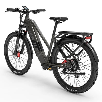 LANKELEISI MX600PRO 500W Motor 27.5" Electric Trekking City Bike 60-150KM Range 48V 20Ah Samsung Battery