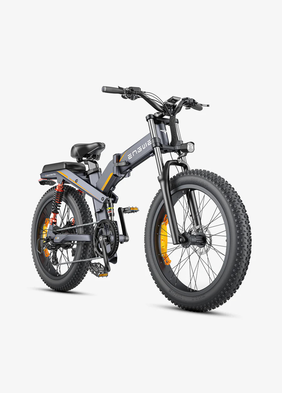 ENGWE X26/X24/X20 1000W Max Speed 25 km/h Triple Suspension Foldable E-bike